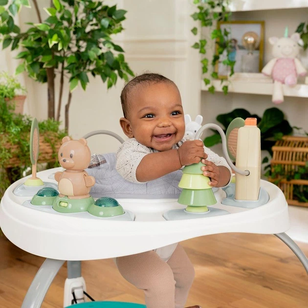 Інтерактивні стрибунці зі столиком Spring & Sprout First Forest 2в1, 6м+ до 11 кг, 12417 (74451129030) - зображення 6