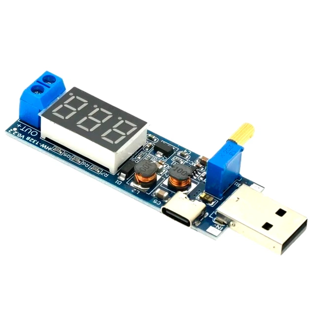 Преобразователь напряжения BauTech 12В 24В вольтметр USB Type-C (1015-053-00) - Фото 5 Преобразователь напряжения BauTech 12В 24В вольтметр USB Type-C (1015-053-00) - изображение 5