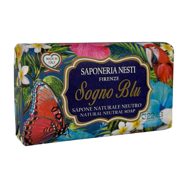 Мыло Saponeria Nesti твердое натуральное парфюмированное sogno blu, 125 г - изображение 2