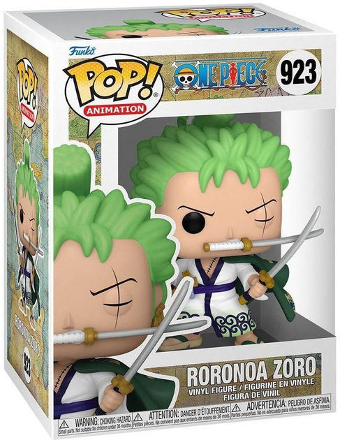 Фігурка Funko POP! Animation: One Piece - Roronoa Zoro (5908305243588) - зображення 1