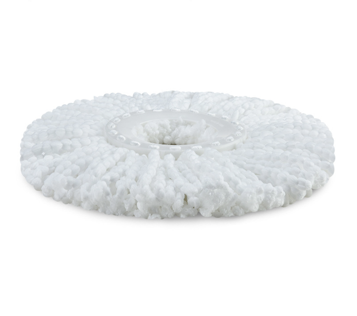 Запасна ганчірка для швабри Spin Mop Magic 360, мотузкова з мікрофібри діаметр 15,5 см, (02631) - зображення 4