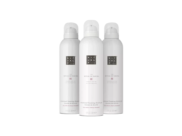 Набір Гель-піни для душа Rituals The Ritual Of Sakura RITUALS Shower Gel 600 мл - зображення 3