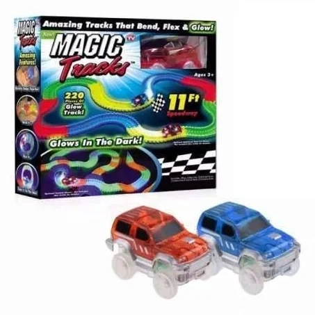 Гоночная трасса 220 деталей Magic Tracks с одной машинкой (2038214842) - изображение 2
