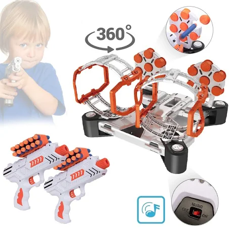 Воздушный детский тир OPT-TOP Shooting X-Target B2127 пистолет с дротиками (2093506435) - изображение 2