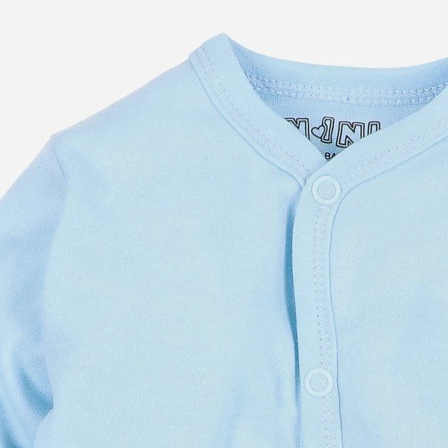 Дитячий чоловічок для новонароджених для хлопчика NINI ABN-3964/BZI/056 62 см Світло-блакитний (5904252450444) - зображення 2