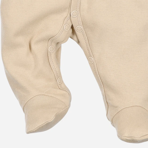 Pajacyk niemowlęcy dla chłopca NINI ABN-3964/BEŻ/056 68 cm Beżowy (5904252459003) - obraz 3