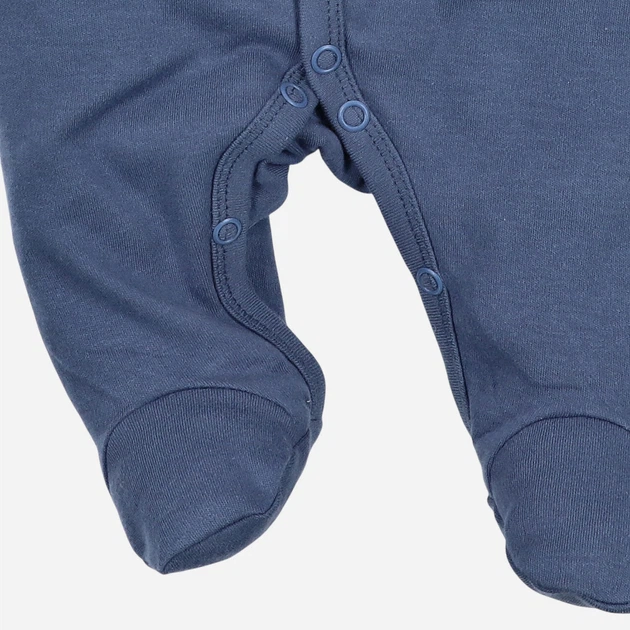 Pajacyk niemowlęcy dla chłopca NINI ABN-3964/JJE/056 62 cm Granatowy (5904252459058) - obraz 3