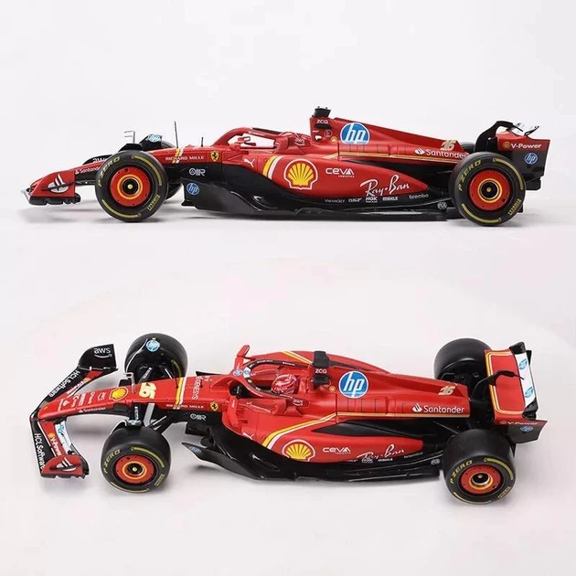 Колекційна Модель Bburago F1 Ferrari SF-24 #16 Charles Leclerc