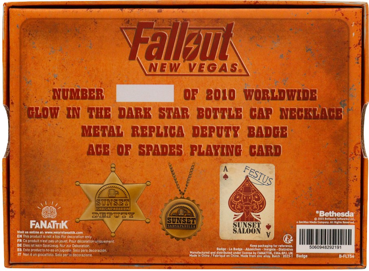 Набір колекційний Fanatik Fallout Sunset Sarsaparilla Limited Edition (5060948292191) - зображення 8