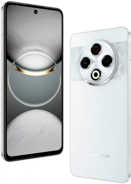 Смартфон Tecno Spark 30 (kl6) 8/256gb Astral Ice (4894947047916) - Фото 3 Смартфон Tecno Spark 30 (kl6) 8/256gb Astral Ice (4894947047916) - изображение 3