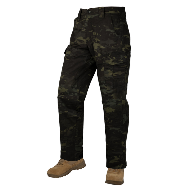 Тактические штаны Emerson Blue Label Ergonomic Fit Long Multicam Black 52р (95288) - изображение 1