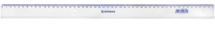 Zestaw linijek Donau 50 cm 20 szt Przezroczyste (5901498051190) - obraz 1