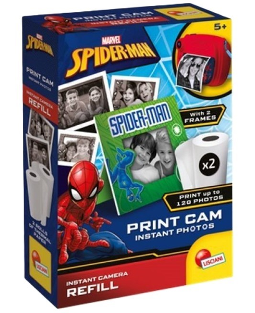 Картридж для моментальної камери Lisciani Spiderman Print Cam 2 шт (8008324104055) - зображення 1