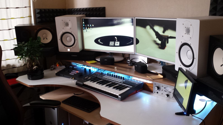 Monitor studyjny Yamaha HS-7 White (4957812558167) - obraz 3