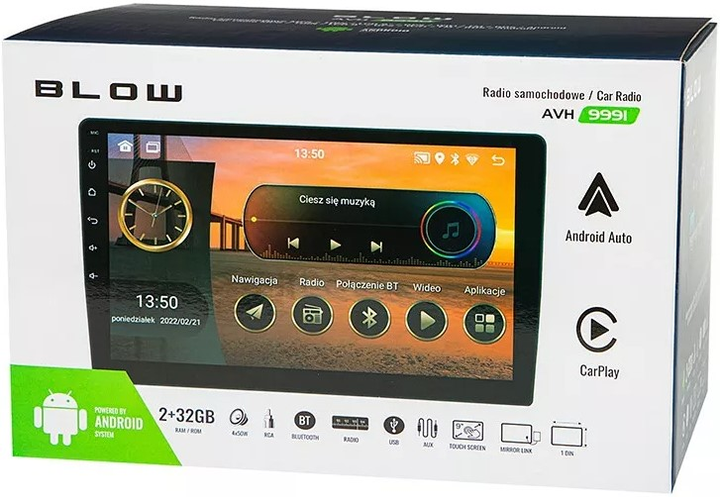 Автомагнітола Blow AVH-9991 (5900804134800) - зображення 5