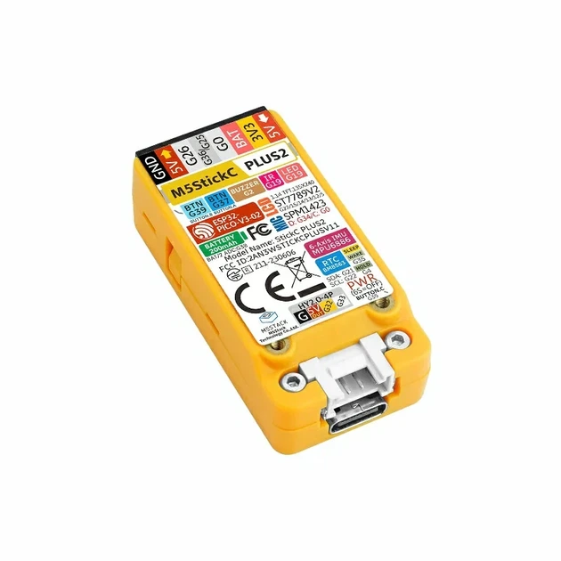 Модуль розробки M5StickC PLUS2 ESP32 - Фото 2 Модуль розробки M5StickC PLUS2 ESP32 - зображення 2