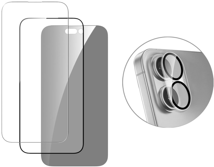 Набір 4smarts 7в1 Value Set для Apple iPhone 16 MagSafe (4S541189) - зображення 3
