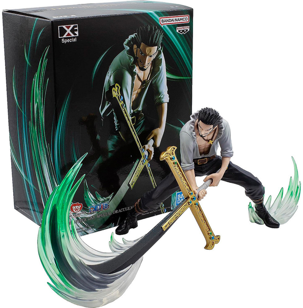 Фігурка Banpresto One Piece DXF Special Dracule Mihawk 12 см (4983164880007) - зображення 2