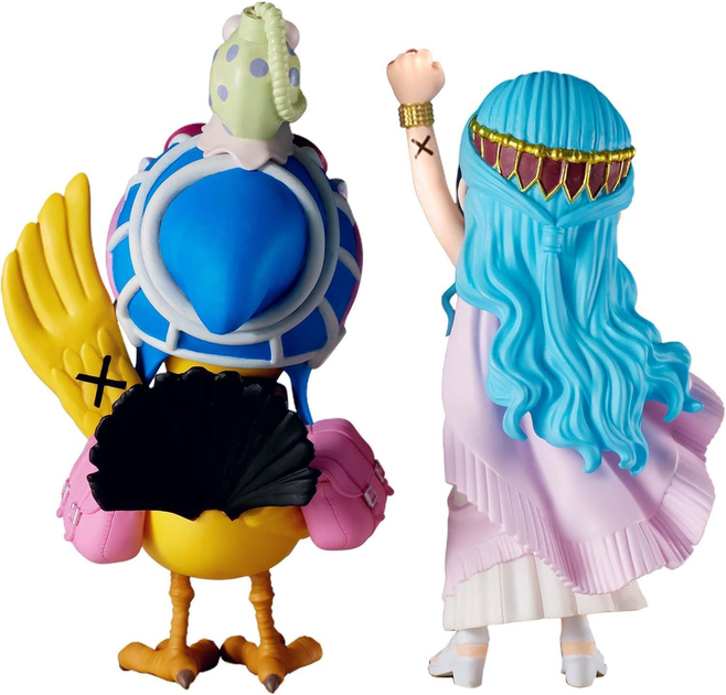 Фігурка Banpresto One Piece World Collectable Log Series Nefeltari Vivi & Karoo 7 см (4983164895599) - зображення 2