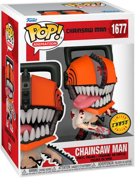 Фігурка Funko POP Chainsaw Man Chainsaw Man 9 см (0889698803243) - зображення 1