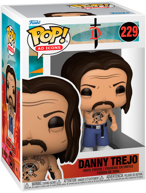 Фігурка Funko POP Danny Trejo 9 см (0889698753609) - зображення 1