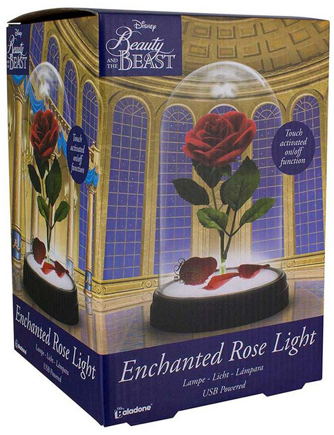 Lampa Paladone Disney Beauty and the Beast Enchanted Rose Light (5055964717544) - obraz 1