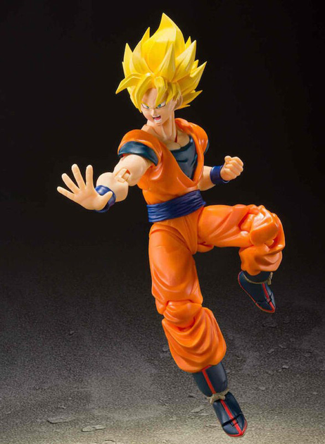 Фігурка Tamashii Nations Dragon Ball Z Son Goku Super Saiyan Full Power 14 см (4573102613851) - зображення 2