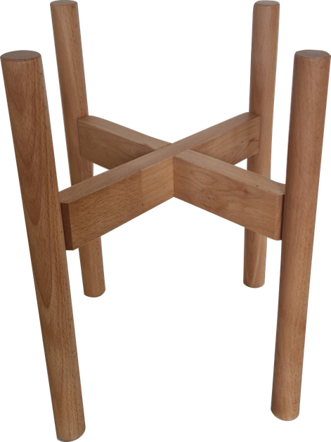 Подставка для вазона, цветов WoodDecor покрыта маслом - изображение 2