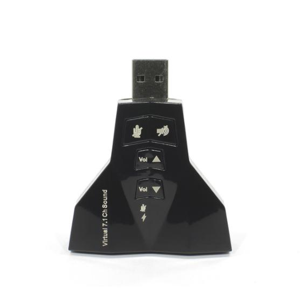 Звуковая карта 7.1 USB QTS-009 Black (16163) - изображение 2