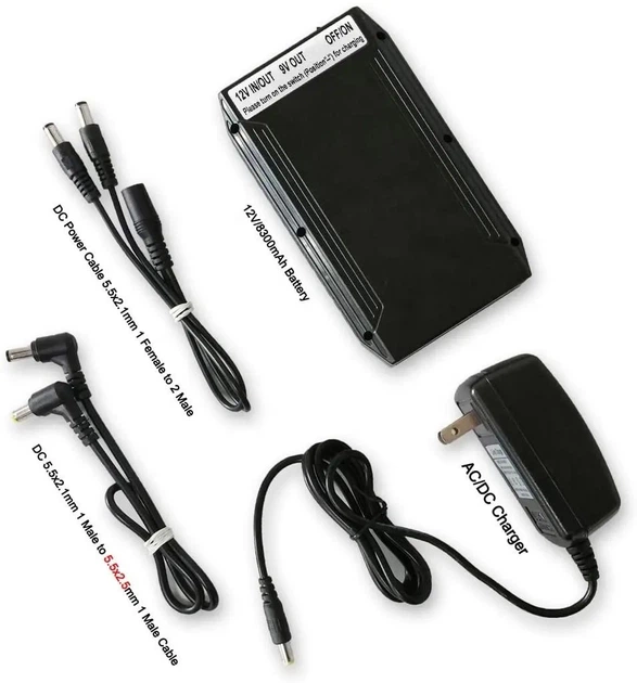 Резервный источник питания для мощных роутеров, UPS на 9/12V TalentCell YB1201000-USB (Li-Ion) 122.1Wh - изображение 2