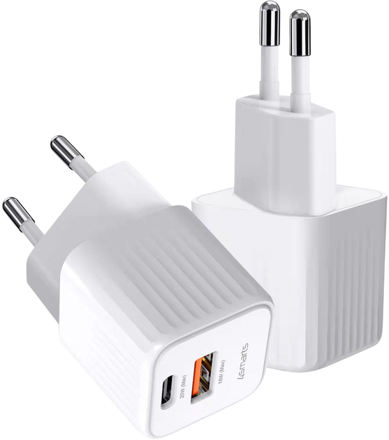 Ładowarka sieciowa 4smarts VoltPlug Duos Mini PD 20W White (4252011903382) - obraz 2