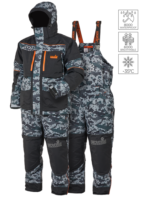 Костюм Norfin DISCOVERY 3 CAMO р.XXXL - Фото 2 Костюм Norfin DISCOVERY 3 CAMO р.XXXL - изображение 2