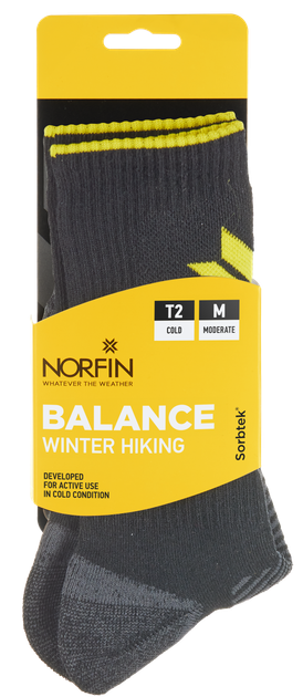 Носки Norfin T2M BALANCE WINTER HIKING CREW р.M (39-41) - Фото 4 Носки Norfin T2M BALANCE WINTER HIKING CREW р.M (39-41) - изображение 4