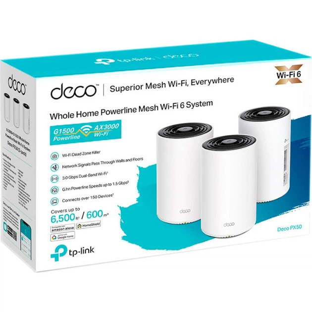 Маршрутизатор TP-Link Deco PX50 (3-pack) - зображення 8