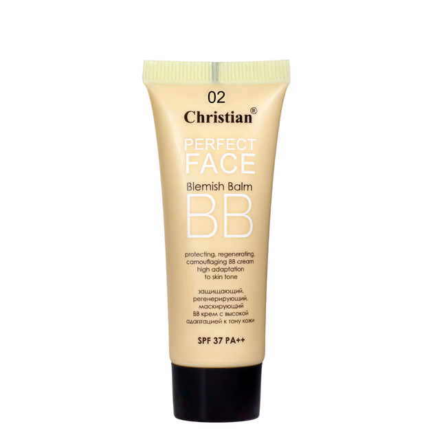 Тональный ВВ крем SPF 37 PA++ Christian Perfect Face Blemish Balm LF-06 №02 - изображение 2