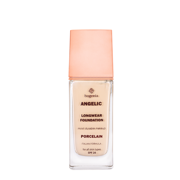 Стойкая тональная база для лица Bogenia Angelic Longwear Foundation 30 мл, 001 Porcelain - Фото 2 Стойкая тональная база для лица Bogenia Angelic Longwear Foundation 30 мл, 001 Porcelain - изображение 2