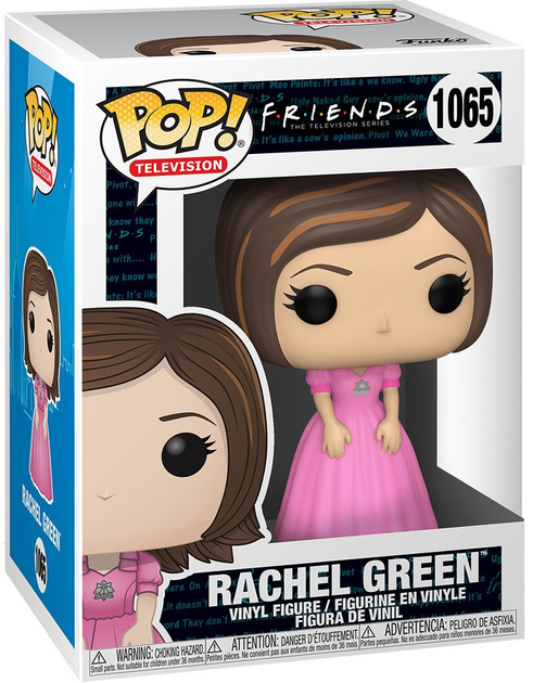 Figurka Funko POP! Television Friends Rachel Green in Pink Dress 1065 (0889698419512) - obraz 1