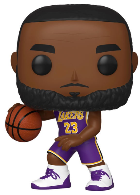 Figurka Funko POP! Basketball NBA Lakers Lebron James 66 (0889698465496) - obraz 2