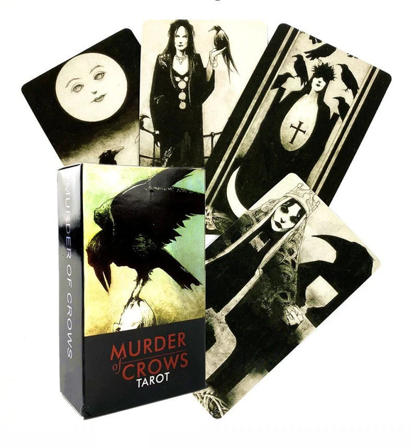 Таро Ворон Смерти, уменьшенная (Murder of Crows Tarot) - Фото 1 Таро Ворон Смерти, уменьшенная (Murder of Crows Tarot) - изображение 1