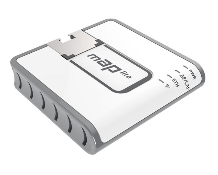 Точка доступа Wi-Fi MikroTik RBmAPL-2nD mAP lite with 650Mhz CPU 64MB RAM 1xLAN built-in Dual Chain 2.4 White (RBmAPL-2nD) - изображение 3