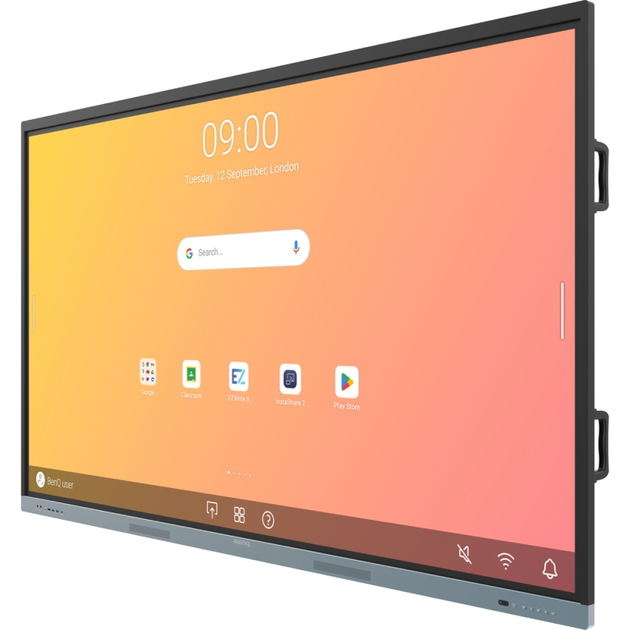 Сенсорна інтерактивна панель BenQ RE8604 86'' IPS UHD з колонками Black (9H.F9GTK.DE4) - зображення 3