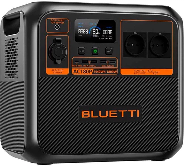 Зарядна станція BLUETTI AC180P - Фото 2 Зарядна станція BLUETTI AC180P - изображение 2