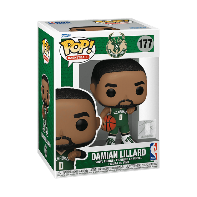 Фігурка Funko Pop! Damian Lillard у зеленій формі - Фото 2 Фігурка Funko Pop! Damian Lillard у зеленій формі - изображение 2