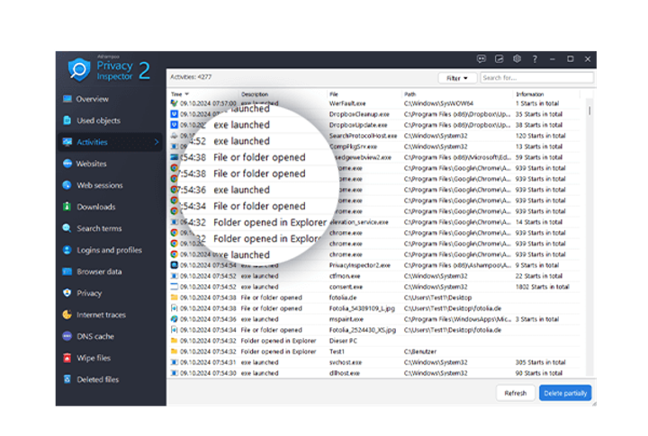 Інспекція конфіденційності системи, Ashampoo Privacy Inspector, 1 ПК, безтермінова ліцензія - изображение 4