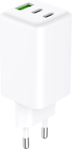 Ładowarka sieciowa alkaya 65W Wall Charger Triple Port White (CR-50008) - obraz 1