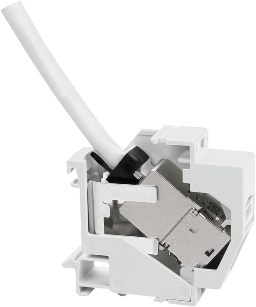 Moduł E-DAT Metz Connect REGplus IP20 90° Light Gray (1309A17003-E) - obraz 3