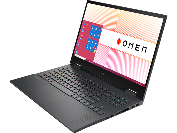 HP OMEN 15-en1010nr 15,6" IPS 1920x1080 144 Гц / AMD Ryzen 7 5800H 3,2 ГГц / NVIDIA GeForce RTX 3060, 6 ГБ GDDR6 / RAM 8 ГБ / DDR4 / SSD 512 ГБ / ОС Windows 11 Home / Вага 2,46 кг (3T0Z5UA) - зображення 4