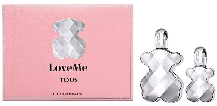 Zestaw damski Tous Loveme The Silver Perfumy 90 ml + Perfumy 30 ml (8436603331968) - obraz 1