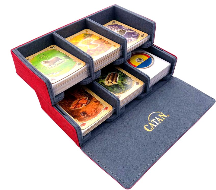 Карткова скринька Gamegenic Catan Trading Post (4251715408926) - зображення 3
