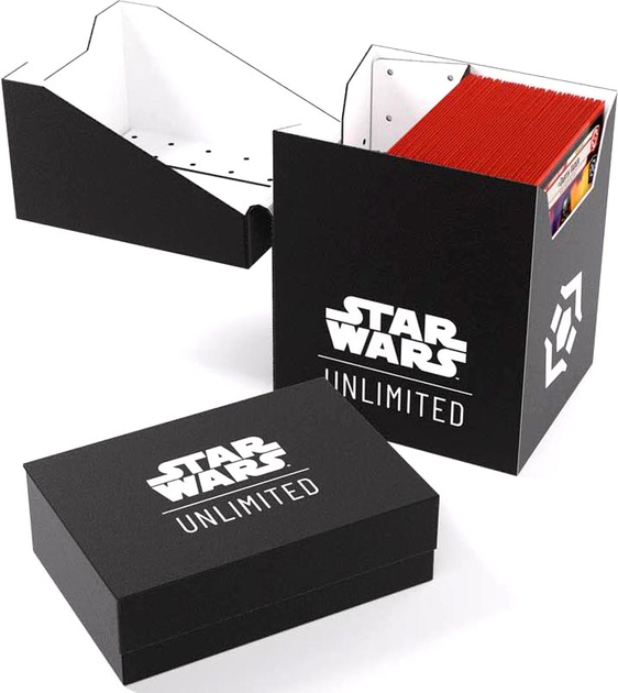 Коробка для карток Gamegenic Star Wars Unlimited Soft Crate Чорна (4251715413920) - зображення 3
